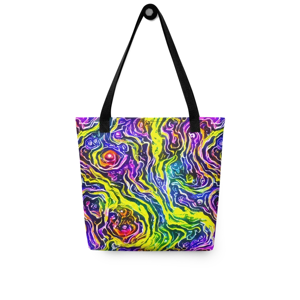 Cosmic Lava Lace on Tote Bag — Front