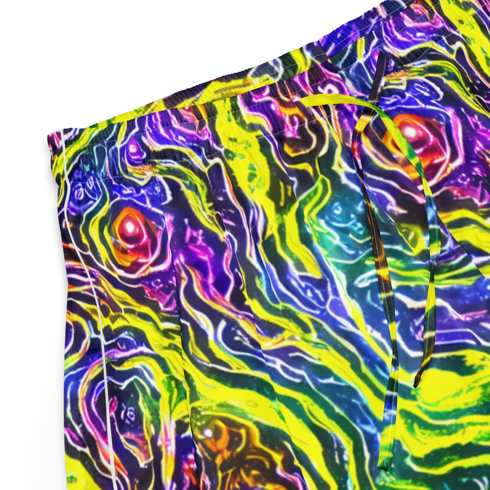 Cosmic Lava Lace on Women's Pajama Shorts — Product details