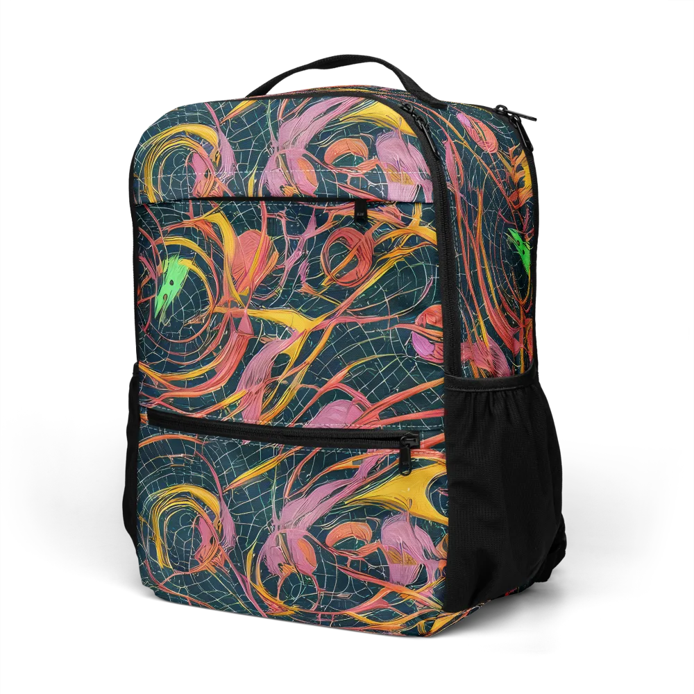 Cosmic Underbrush on Utility Backpack — Left Front
