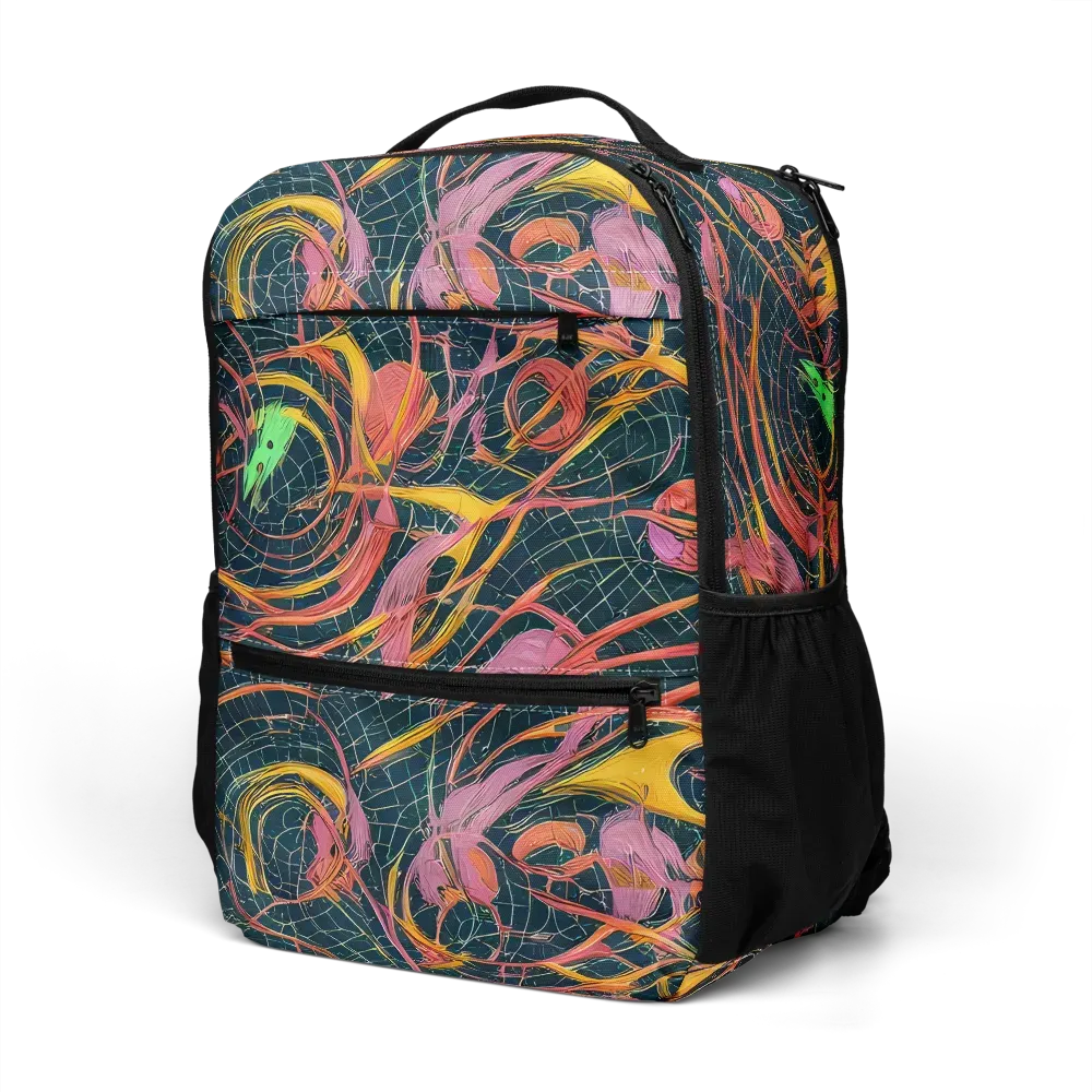 Cosmic Underbrush on Utility Backpack — Left Front