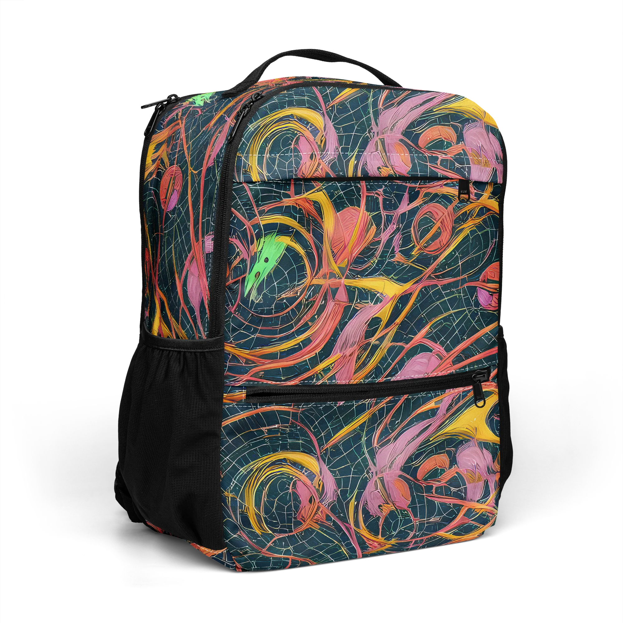 Cosmic Underbrush on Utility Backpack — Right Front