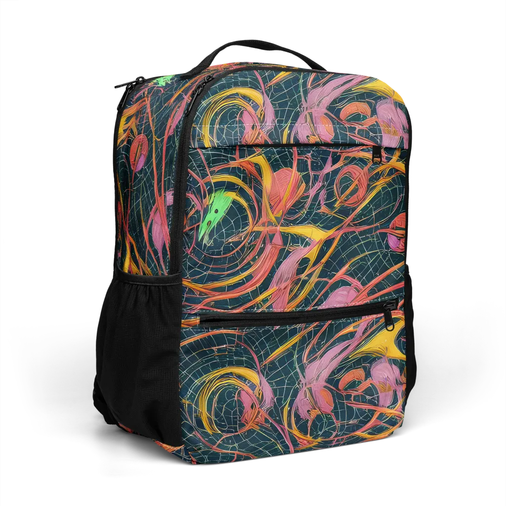 Cosmic Underbrush on Utility Backpack — Right Front
