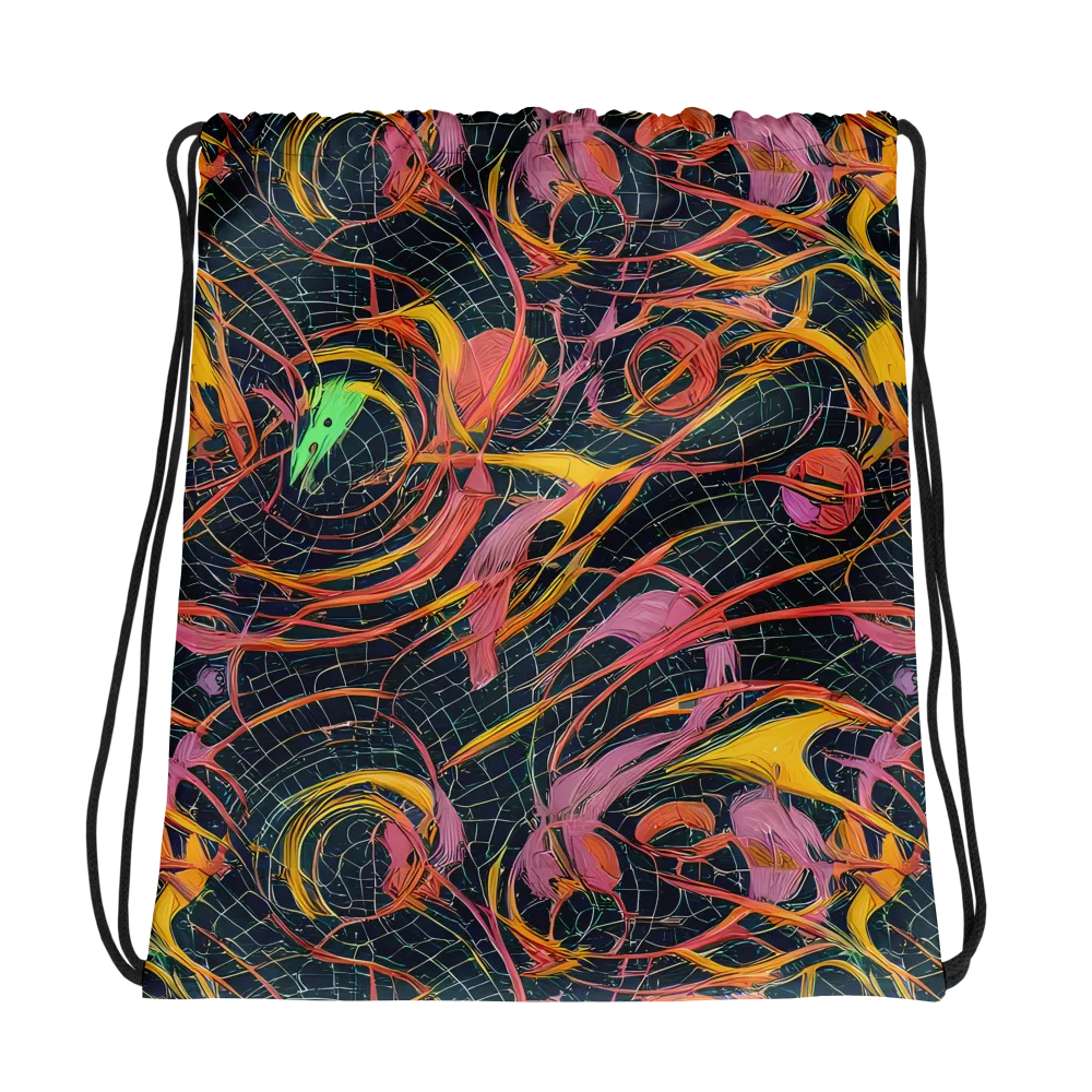 Cosmic Underbrush on Drawstring Bag — Photo