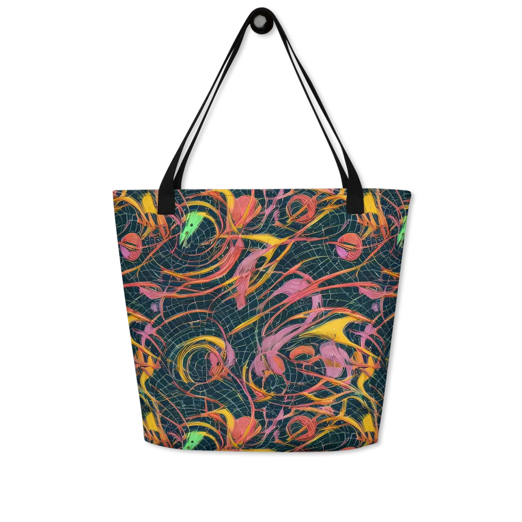 Cosmic Underbrush on Large Tote Bag W/ Pocket — Front