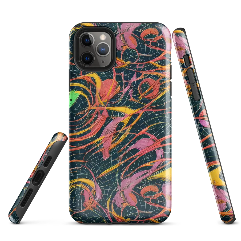 Cosmic Underbrush on Tough Case for iPhone® — Front
