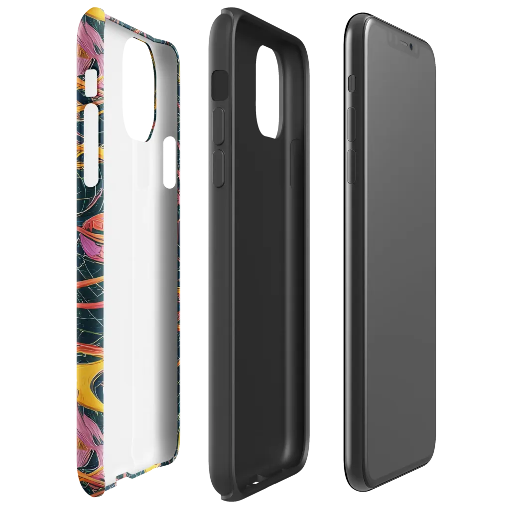 Cosmic Underbrush on Tough Case for iPhone® — Right