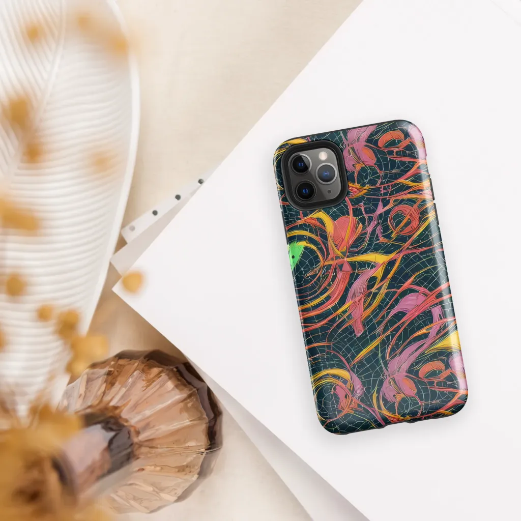 Cosmic Underbrush on Tough Case for iPhone® — Front