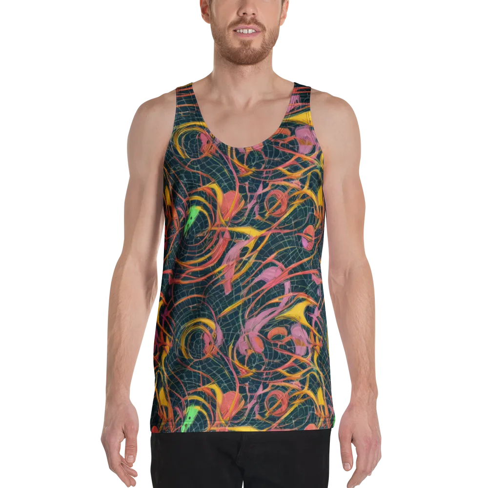 Cosmic Underbrush on Men's Tank Top — Front