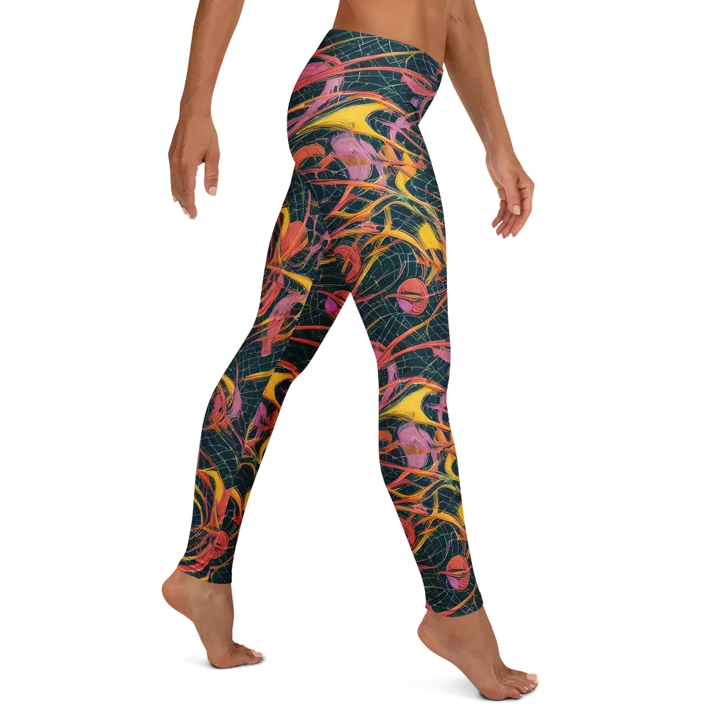 Cosmic Underbrush on Leggings — Right