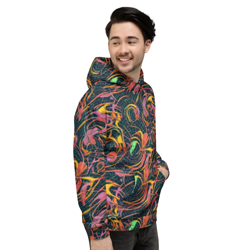 Cosmic Underbrush on Hoodie — Right