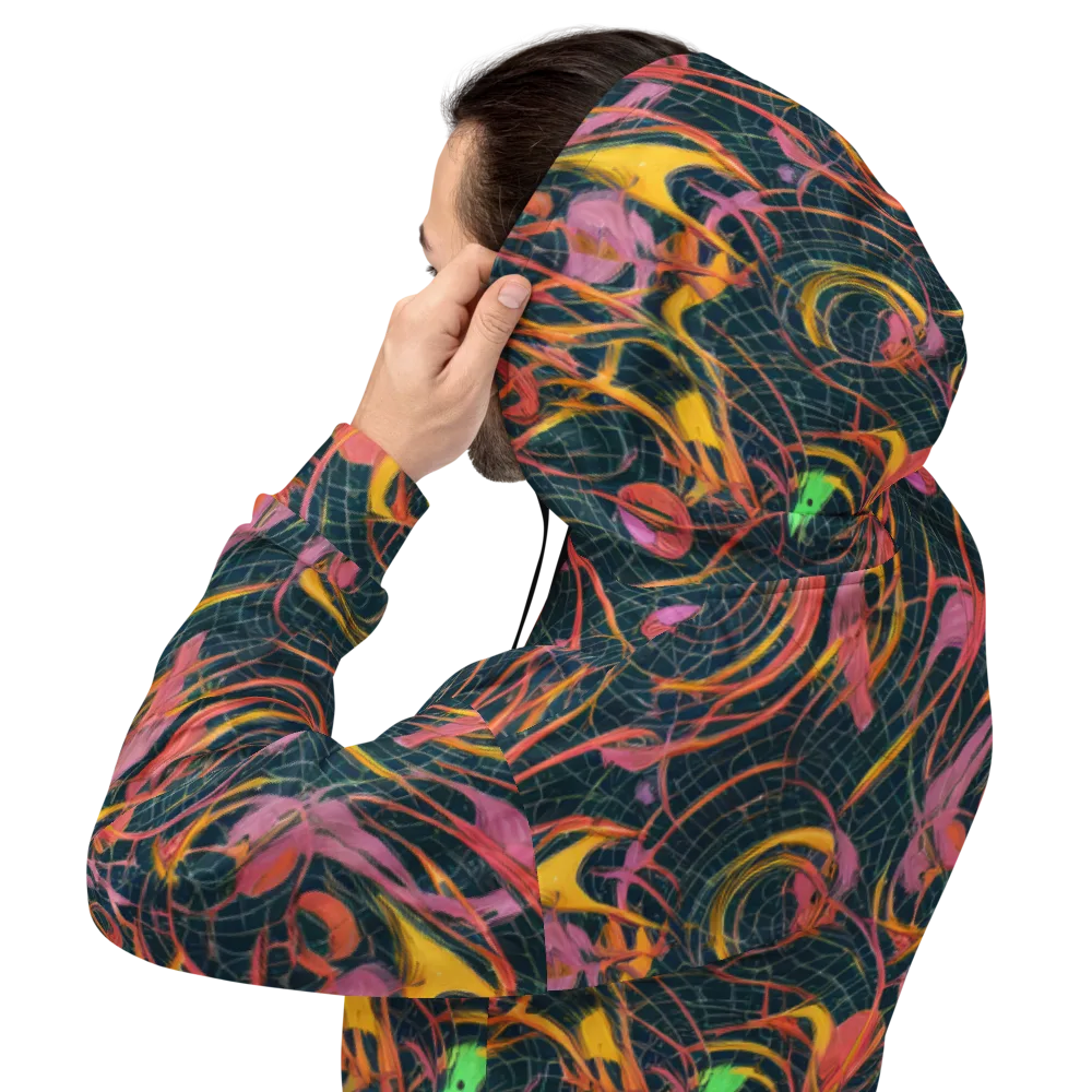 Cosmic Underbrush on Hoodie — Back