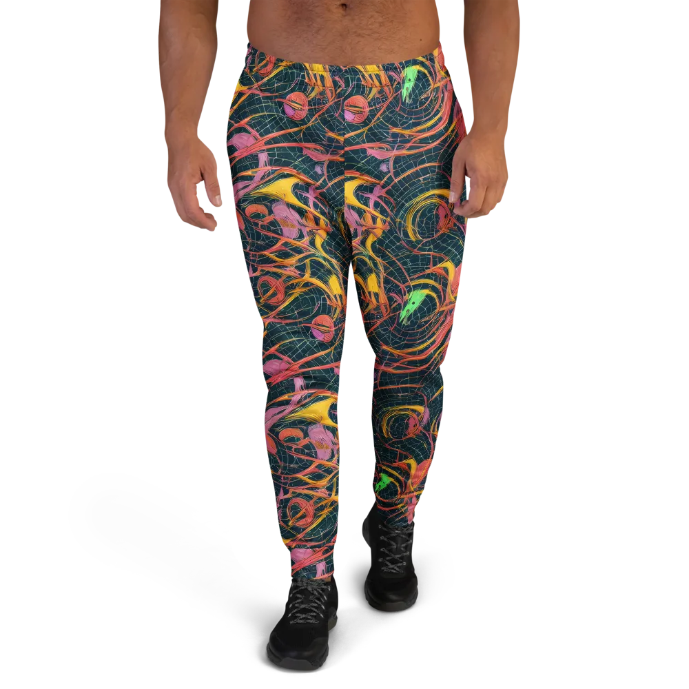 Cosmic Underbrush on Men's Joggers — Front