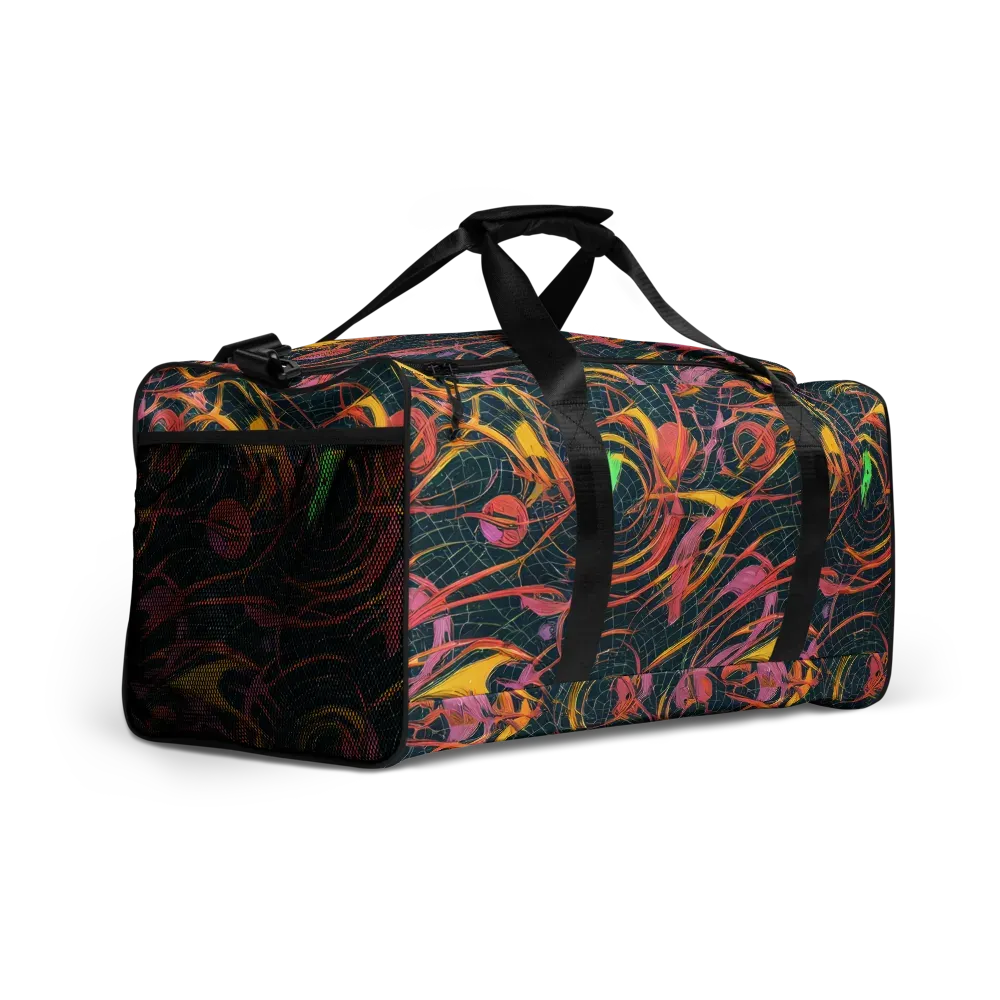 Cosmic Underbrush on Duffle Bag — Right Front