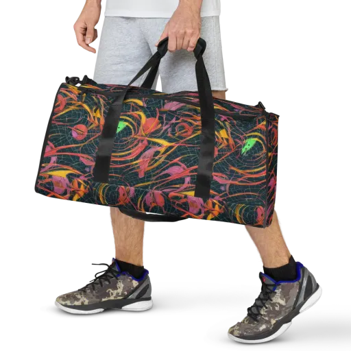 Cosmic Underbrush on a Duffle Bag