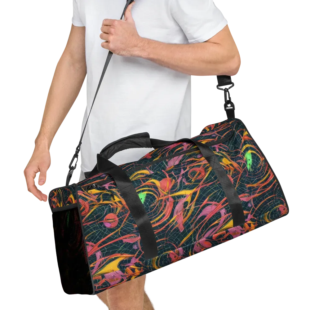 Cosmic Underbrush on Duffle Bag — Right Front