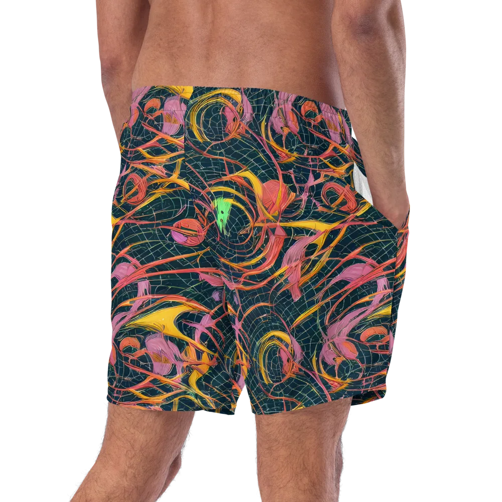 Cosmic Underbrush on Swim Trunks — Right Back