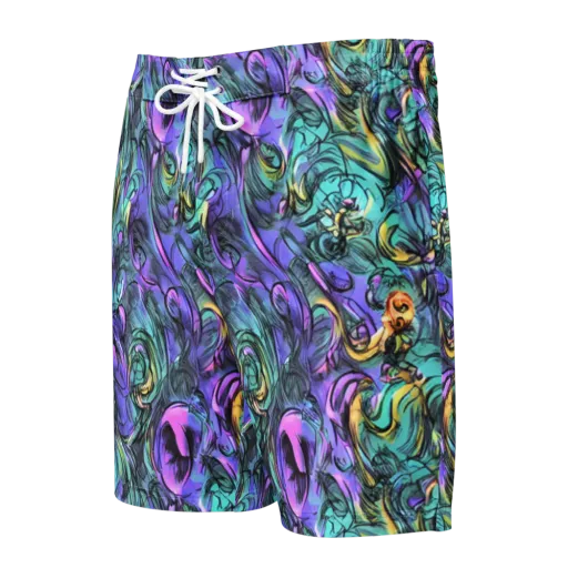 Dreamwave Botanica on a Men's Board Shorts