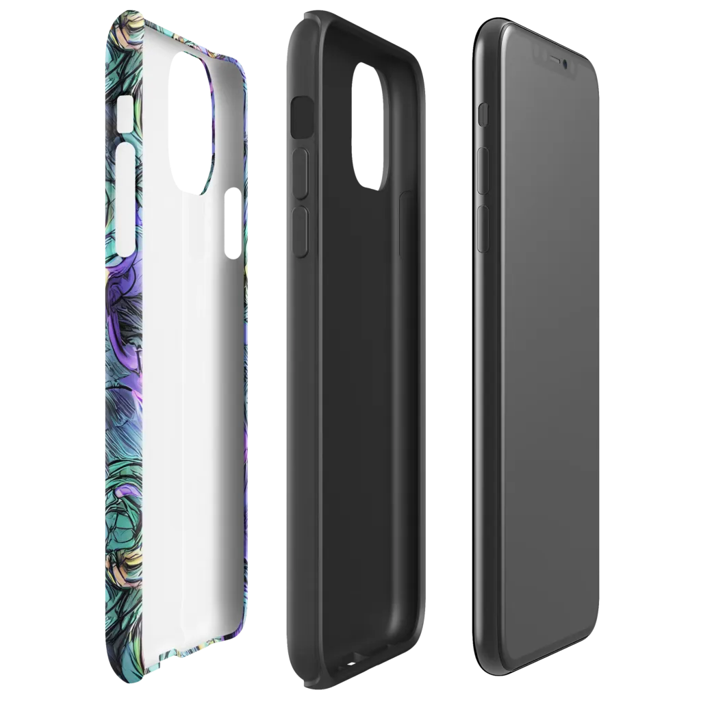 Dreamwave Botanica on Tough Case for iPhone® — Right