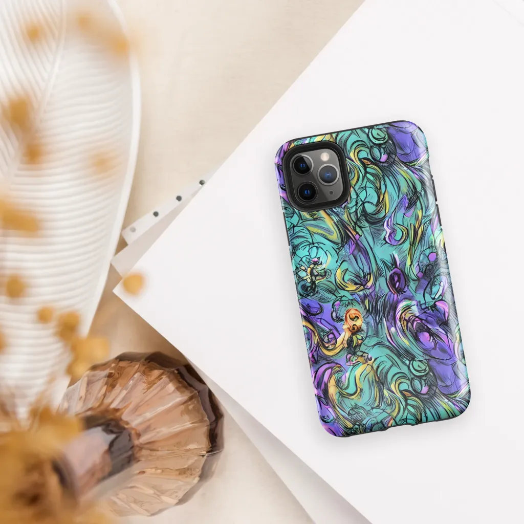 Dreamwave Botanica on Tough Case for iPhone® — Front
