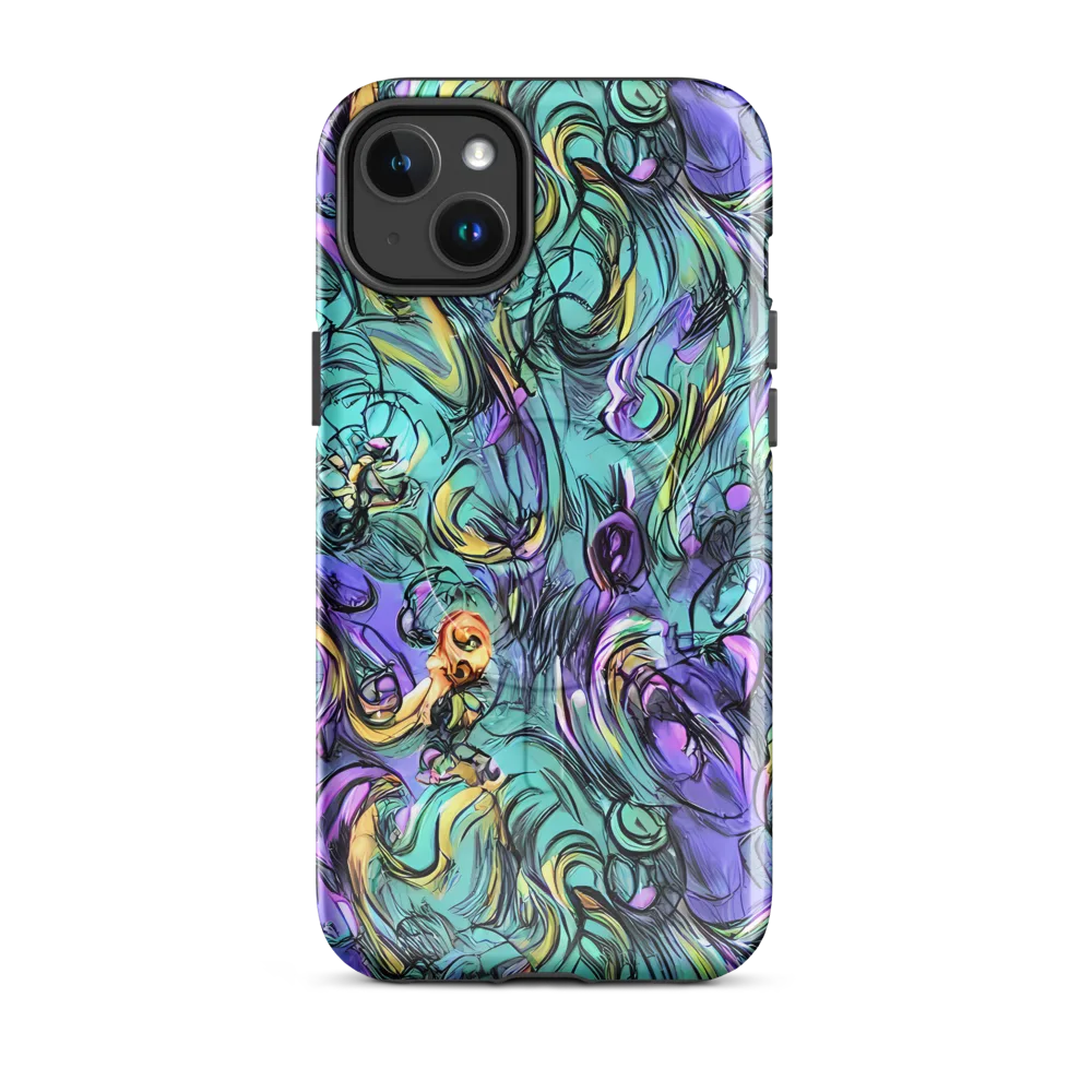 Dreamwave Botanica on MagSafe Tough Case for iPhone® — Front