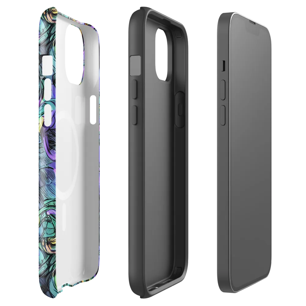 Dreamwave Botanica on MagSafe Tough Case for iPhone® — Front