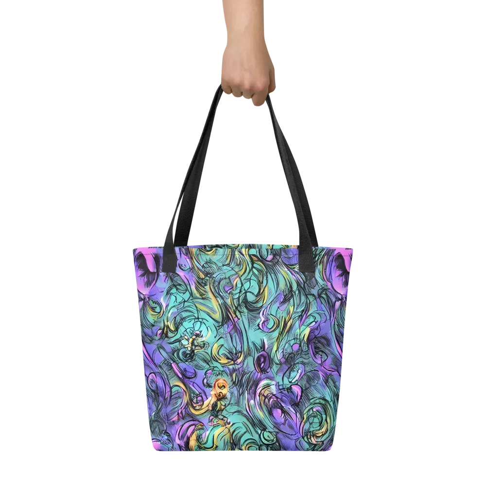 Dreamwave Botanica on Tote Bag — Front