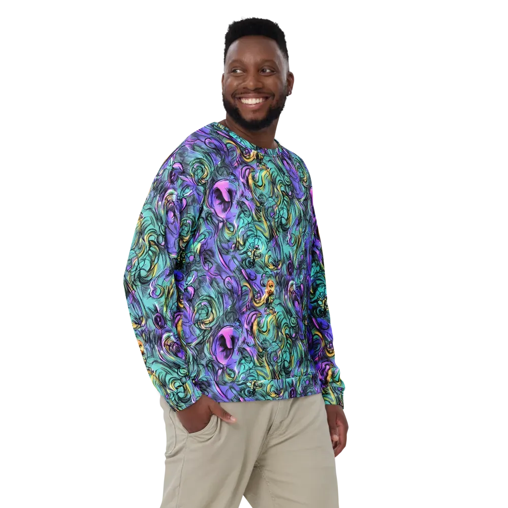 Dreamwave Botanica on Sweatshirt — Front