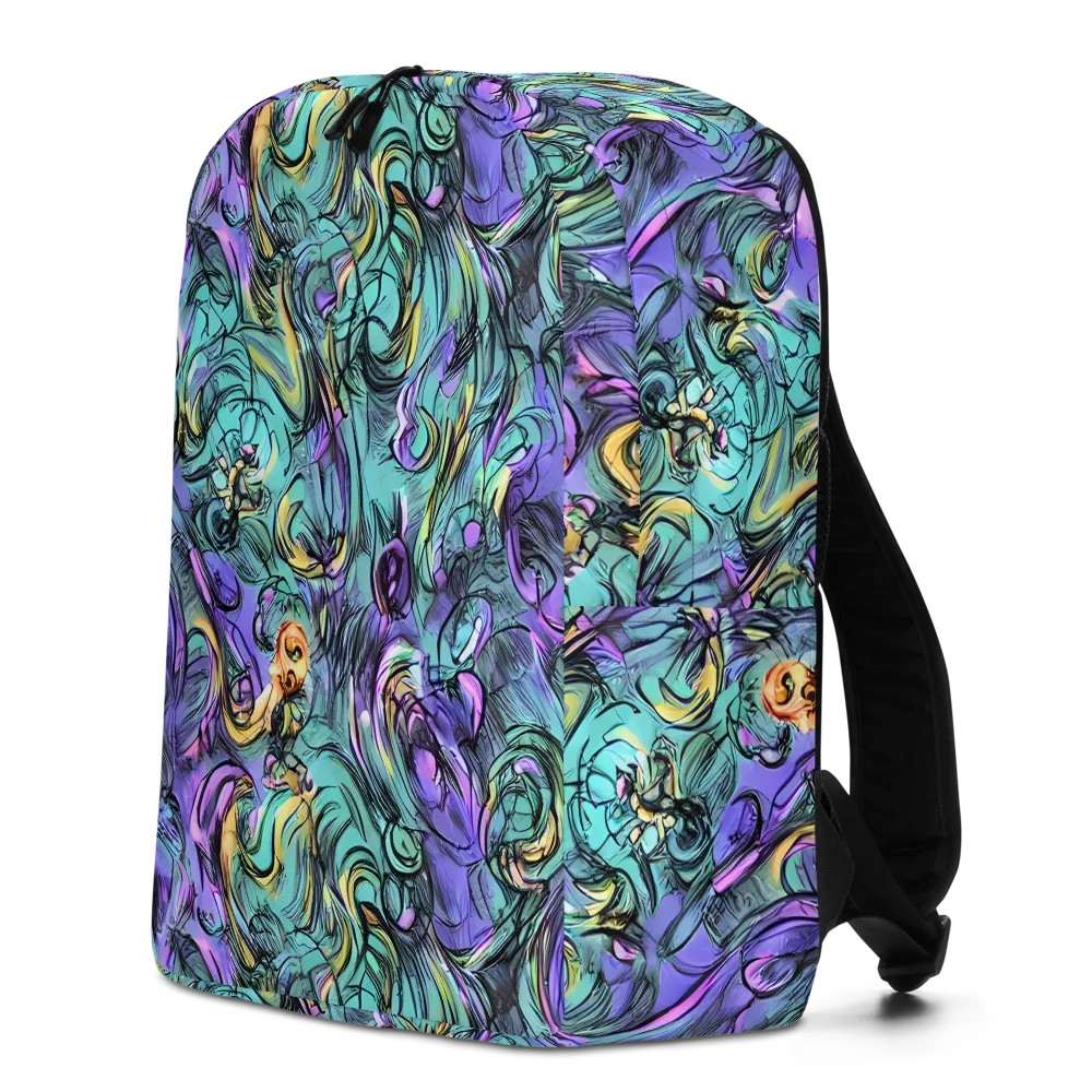 Dreamwave Botanica on Minimalist Backpack — Left