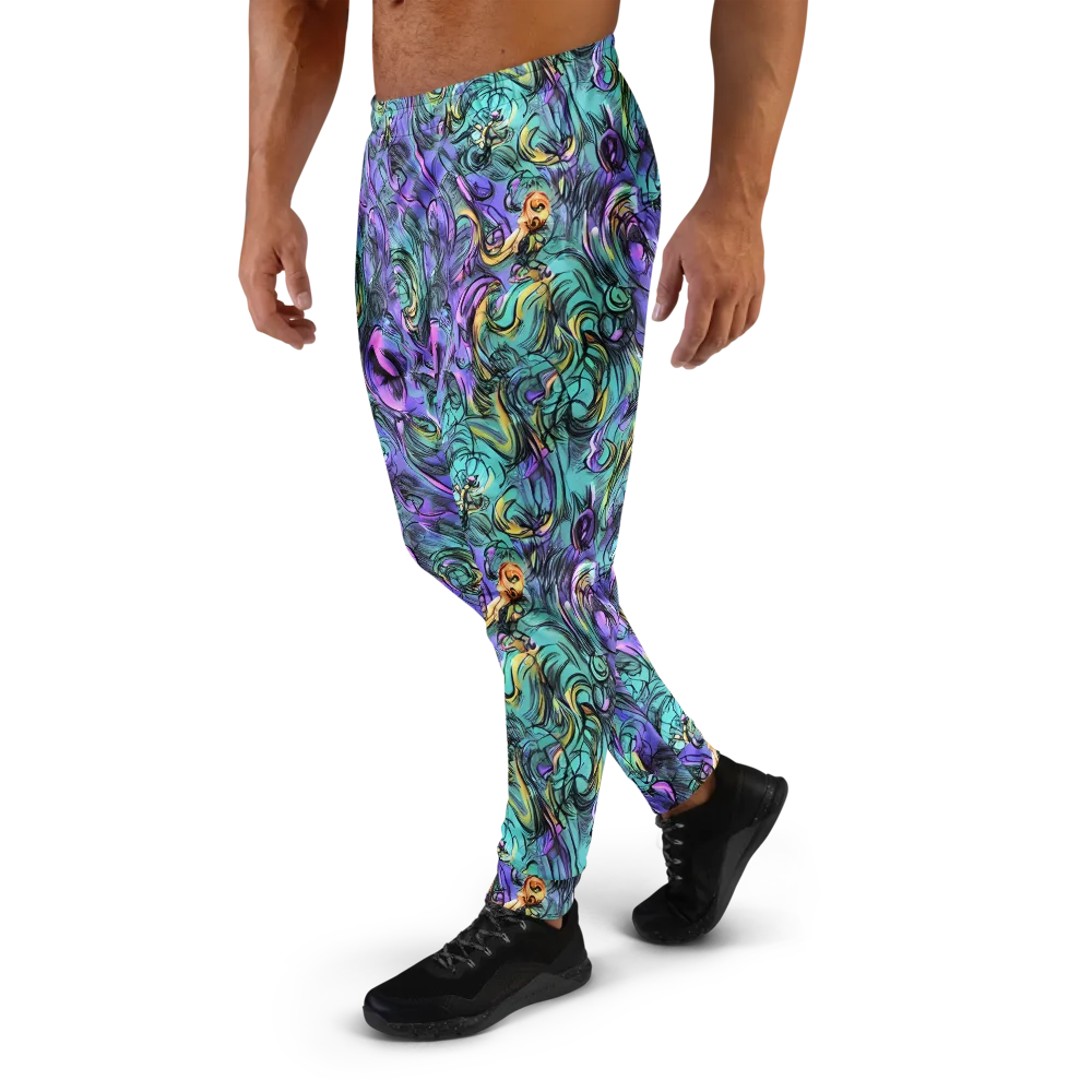 Dreamwave Botanica on Men's Joggers — Left