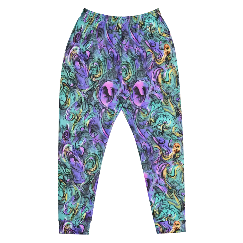 Dreamwave Botanica on Men's Joggers — Front