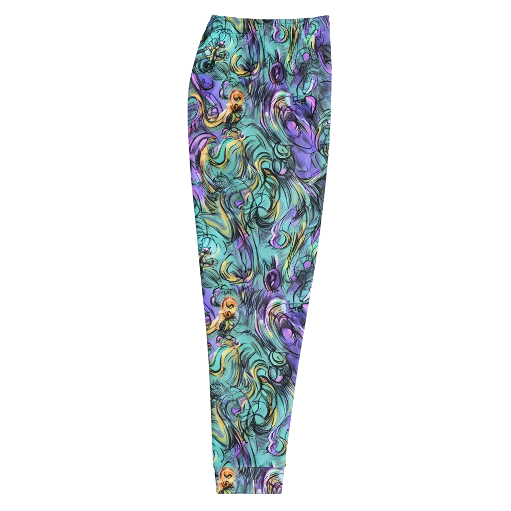 Dreamwave Botanica on Men's Joggers — Right