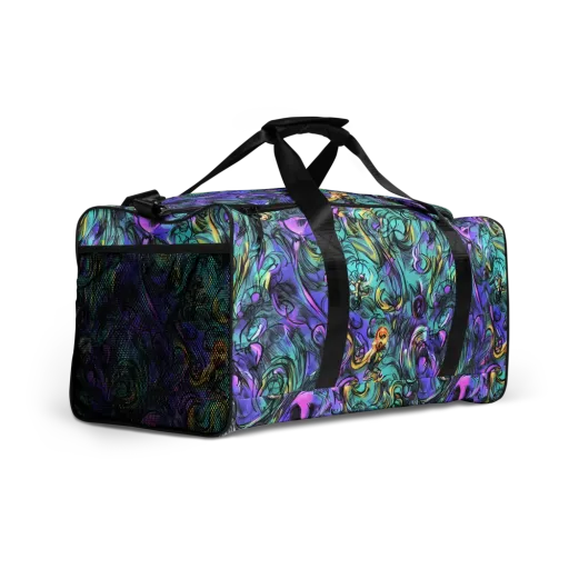 Dreamwave Botanica on a Duffle Bag