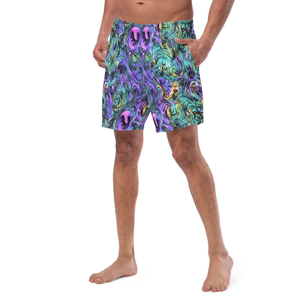 Dreamwave Botanica on Swim Trunks — Left Front