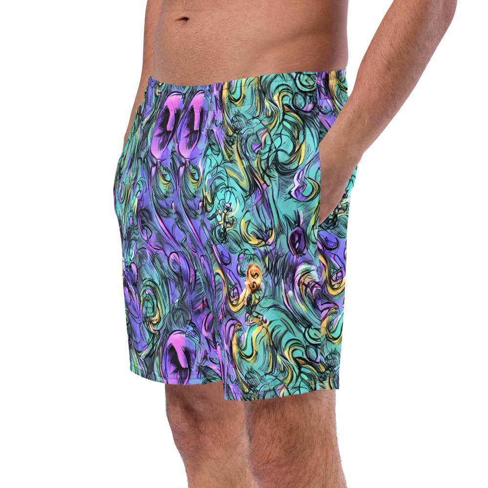 Dreamwave Botanica on Swim Trunks — Left Front