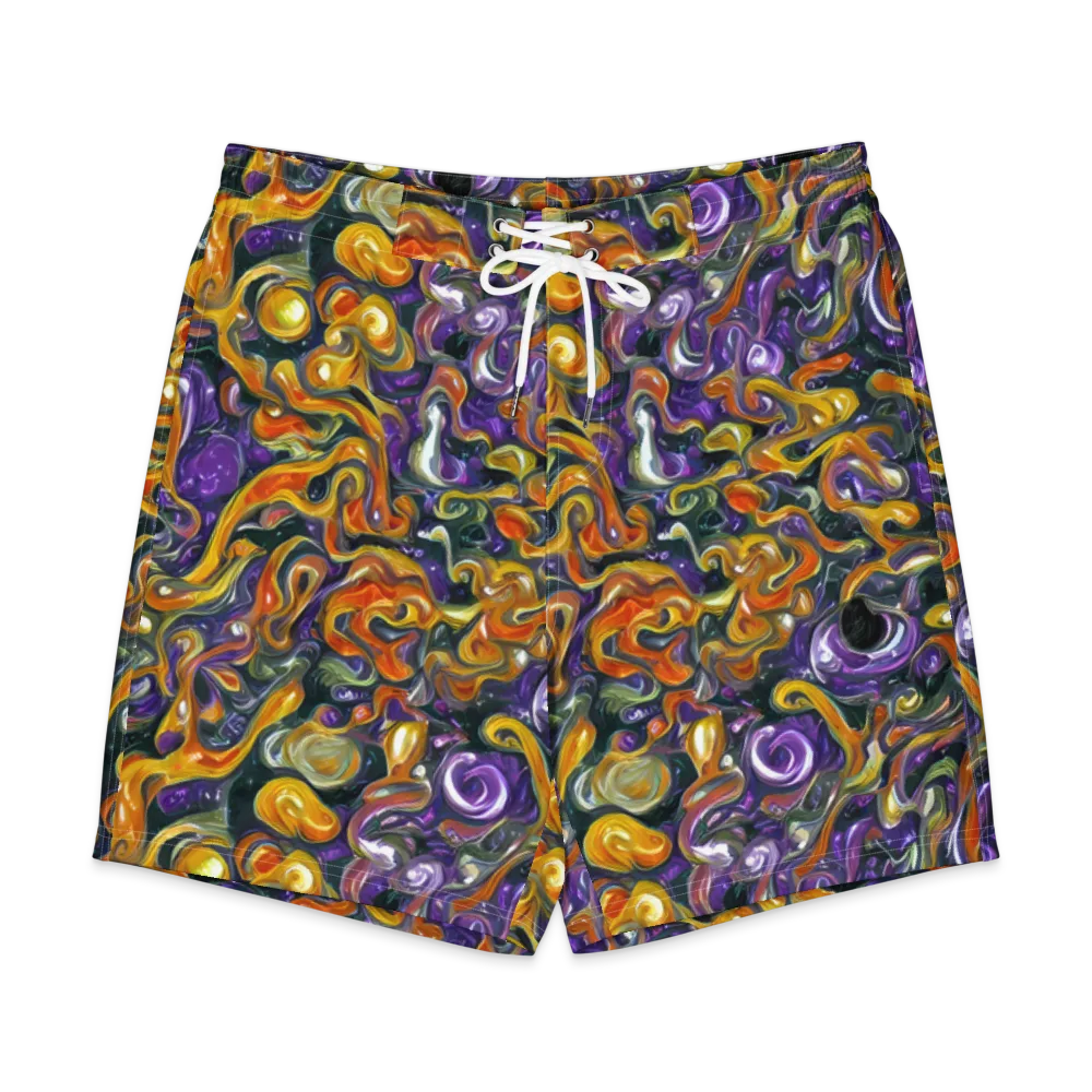Wild Alchemy on Men's Board Shorts — Front