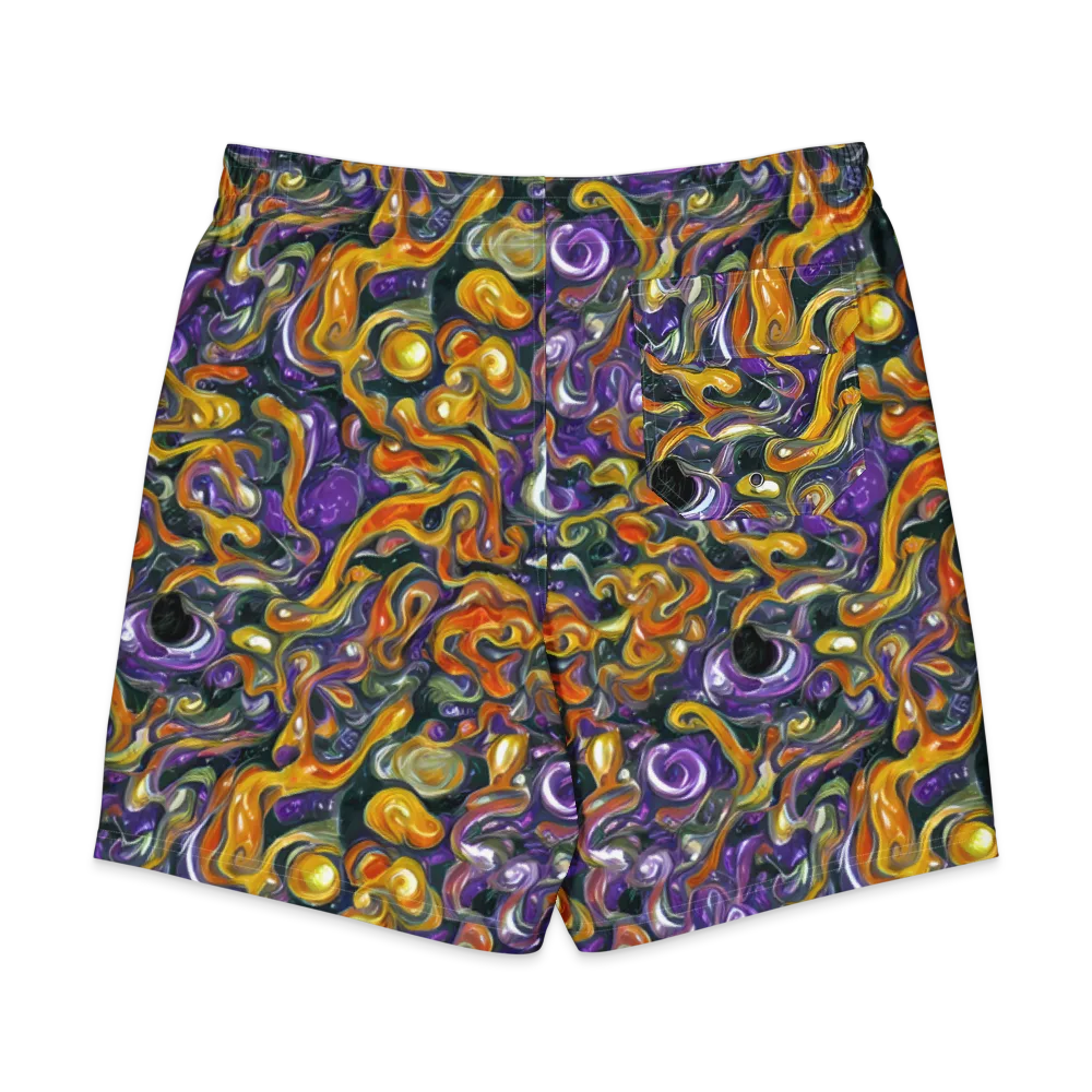 Wild Alchemy on Men's Board Shorts — Back