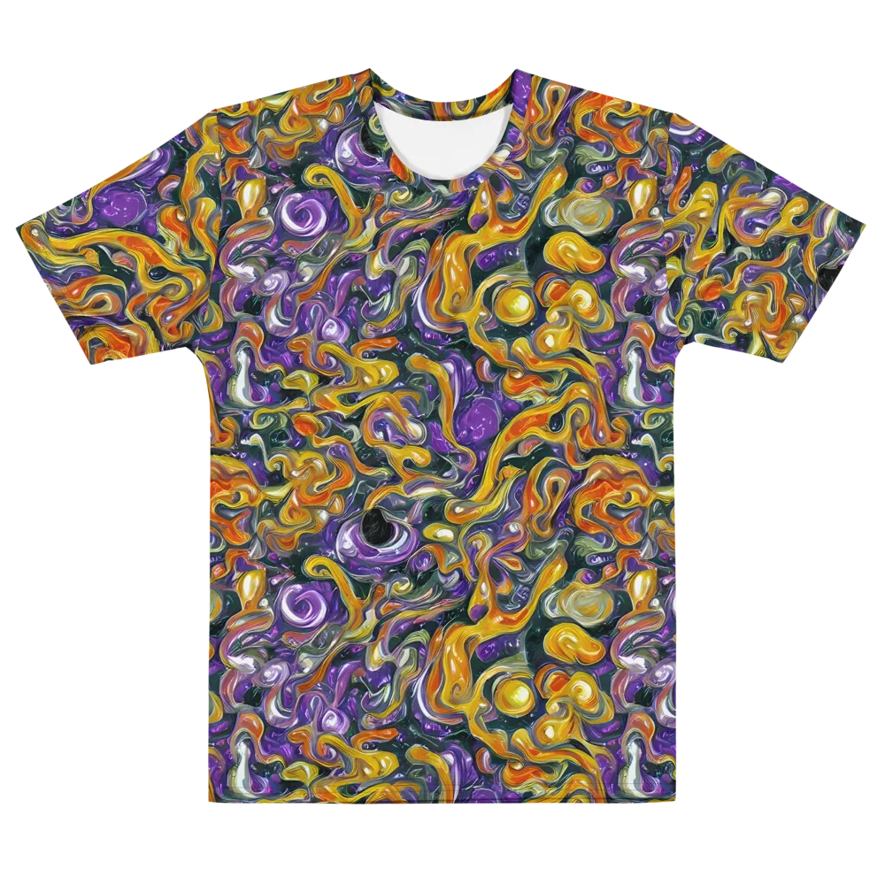 Wild Alchemy on Men's Cotton Crew Neck T-Shirt — Front