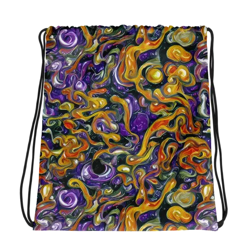 Wild Alchemy on a Drawstring Bag