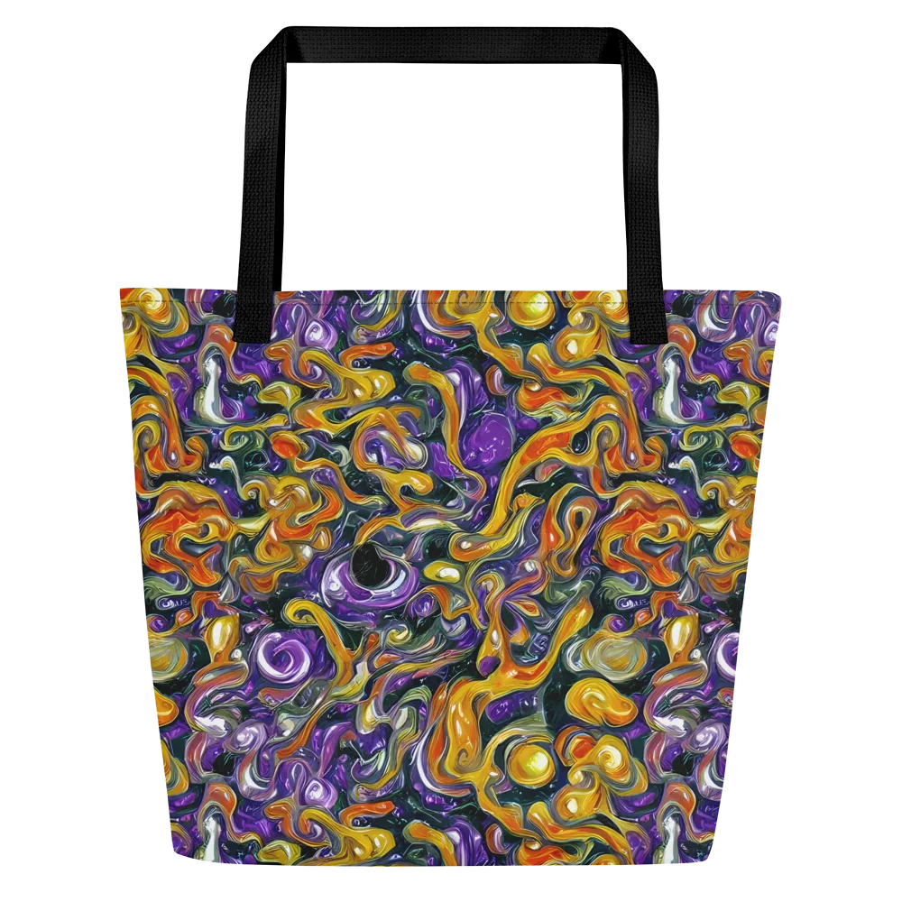 Wild Alchemy on Large Tote Bag W/ Pocket — Front