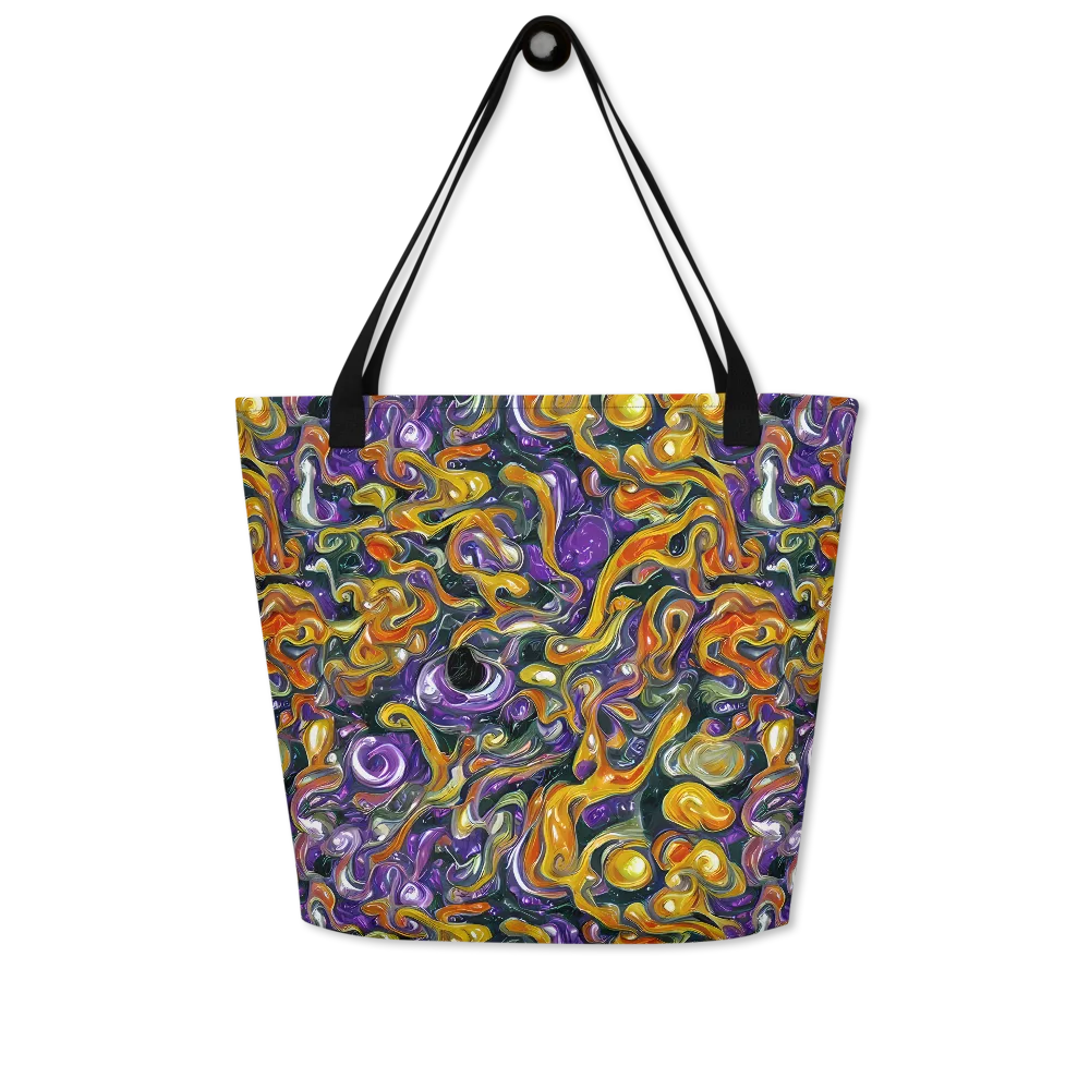 Wild Alchemy on Large Tote Bag W/ Pocket — Front