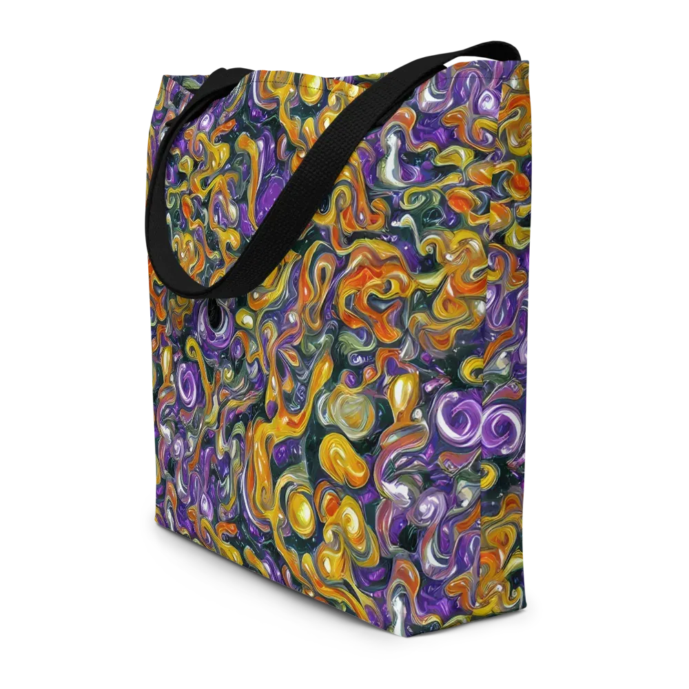 Wild Alchemy on Large Tote Bag W/ Pocket — Front