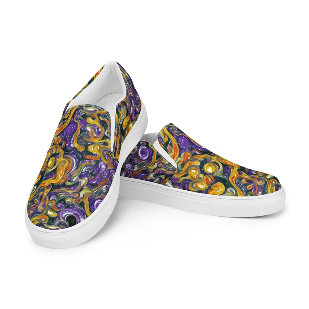 Wild Alchemy on Women's Slip-On Canvas Shoes — Left Front