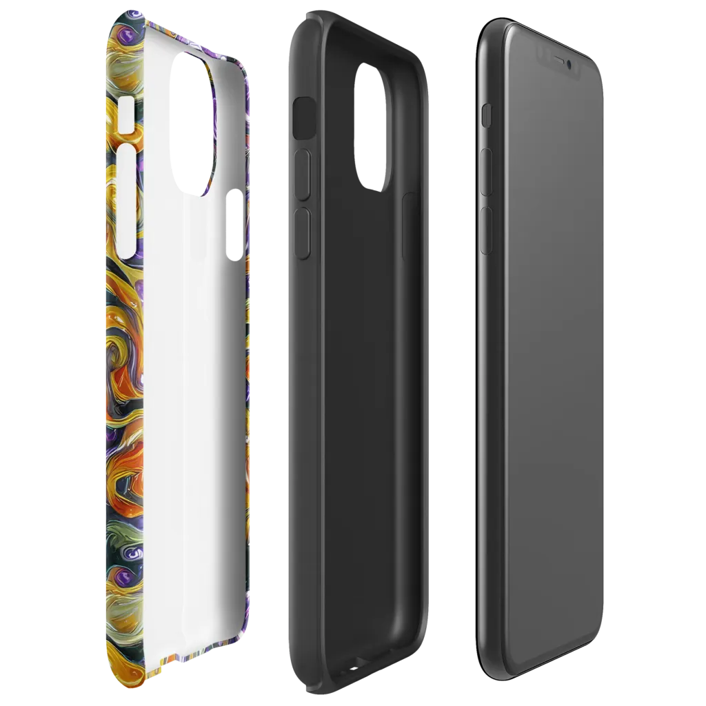 Wild Alchemy on Tough Case for iPhone® — Right
