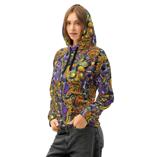 Wild Alchemy on a Cotton Hoodie