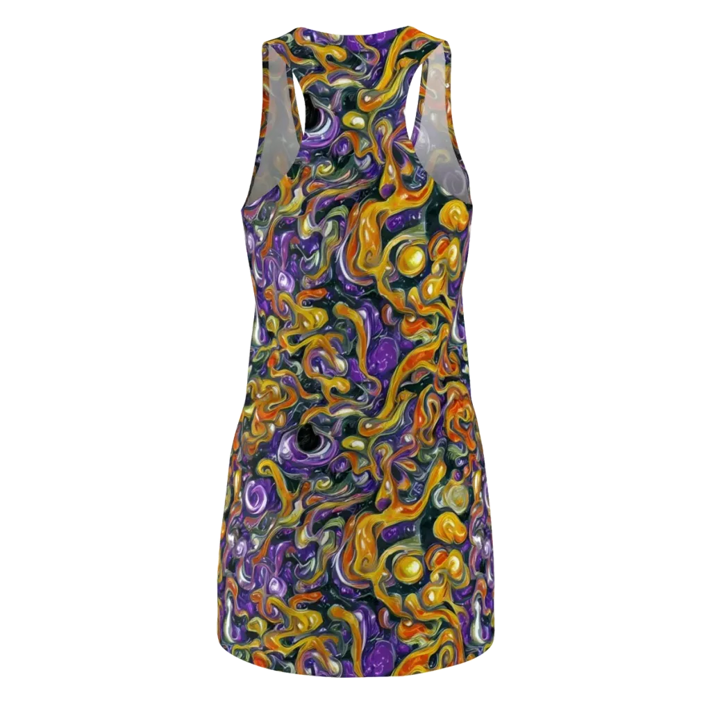 Wild Alchemy on Racerback Dress — Back
