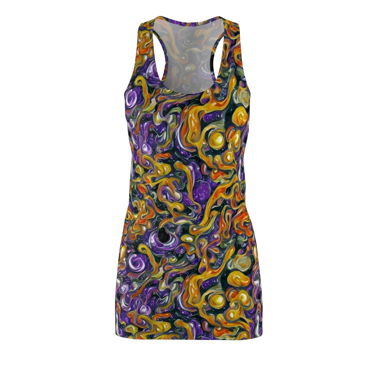 Wild Alchemy on Racerback Dress — Front