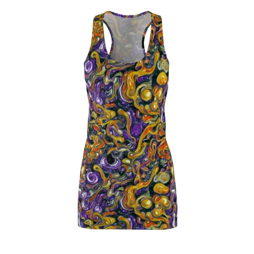 Wild Alchemy on a Racerback Dress