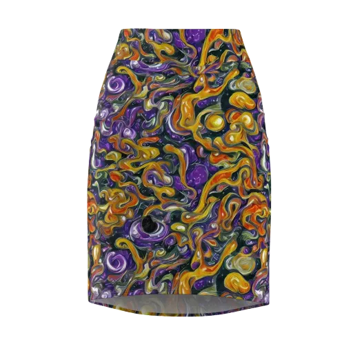 Wild Alchemy on a Pencil Skirt