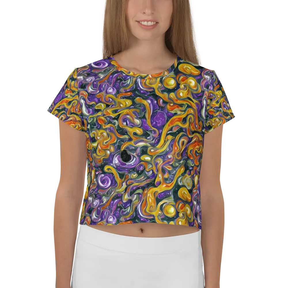 Wild Alchemy on Crop Tee — Front
