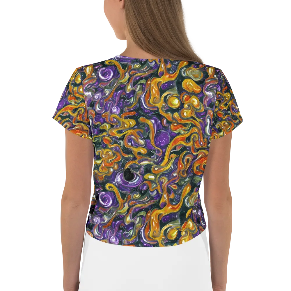 Wild Alchemy on Crop Tee — Back